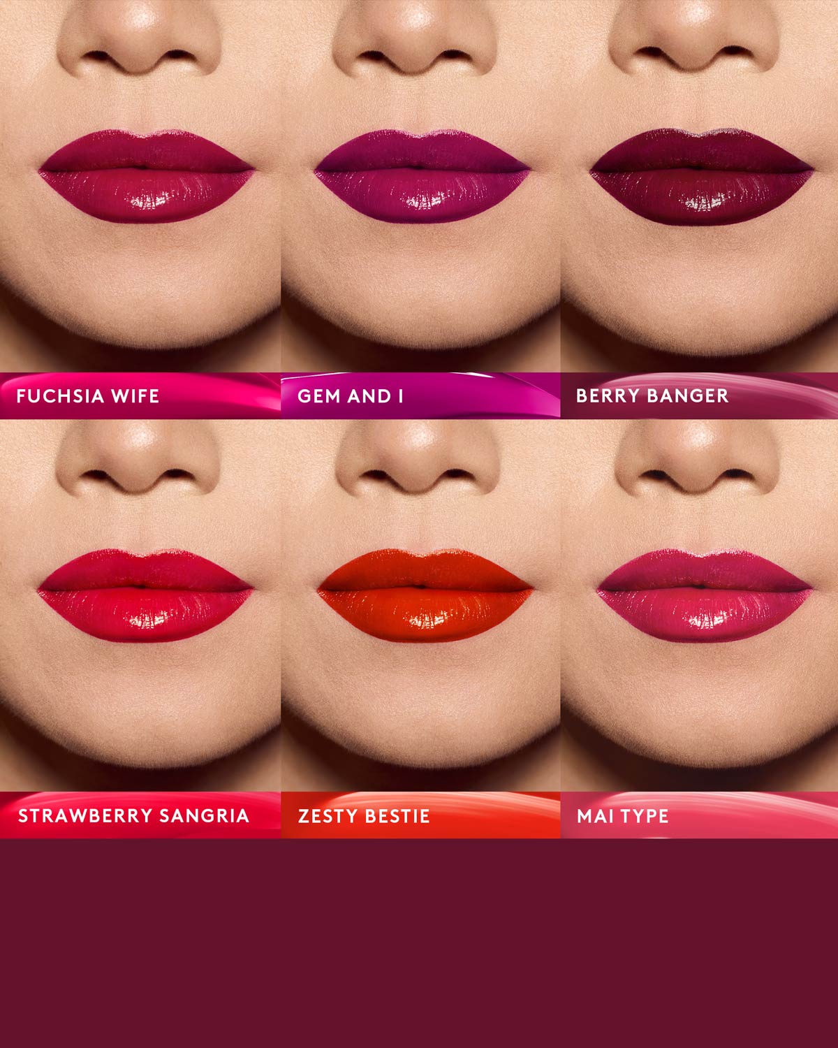 Poutsicle Hydrating Lip Stain ?? Summatime Collection: Fuchsia Wife - Image 3