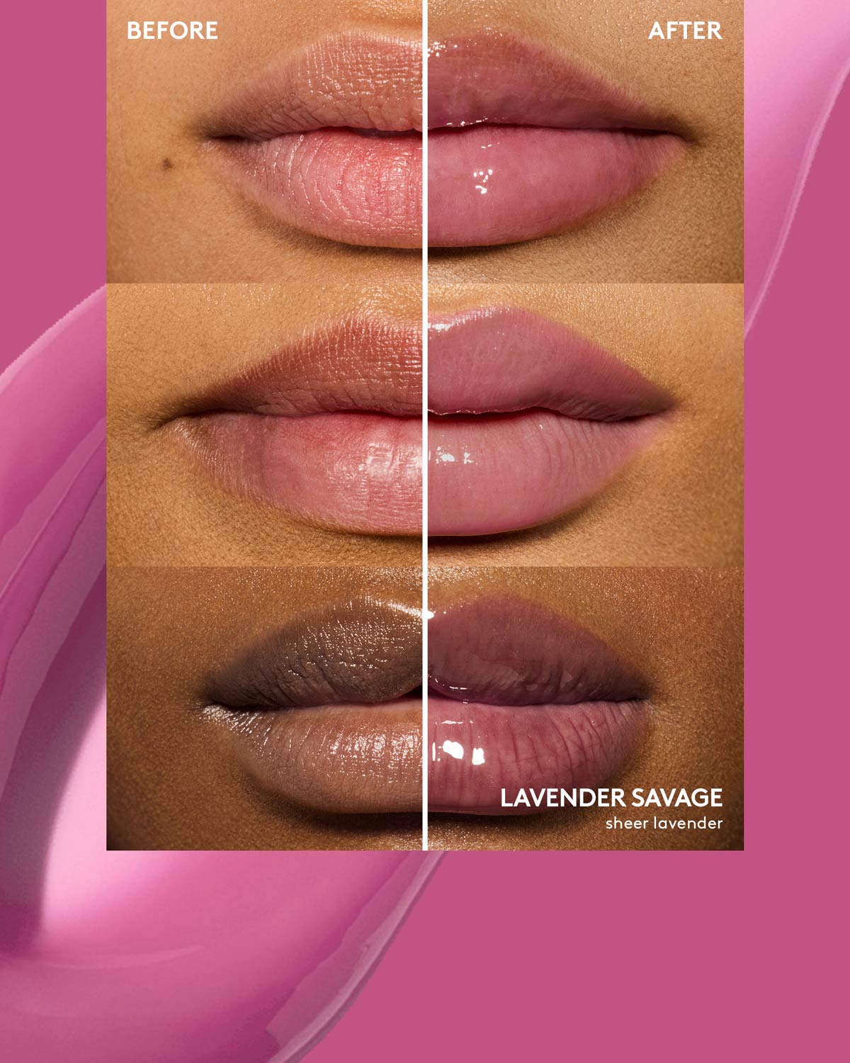 Gloss Bomb Heat Universal Lip Luminizer + Plumper ?? Lavender Savage - Image 5