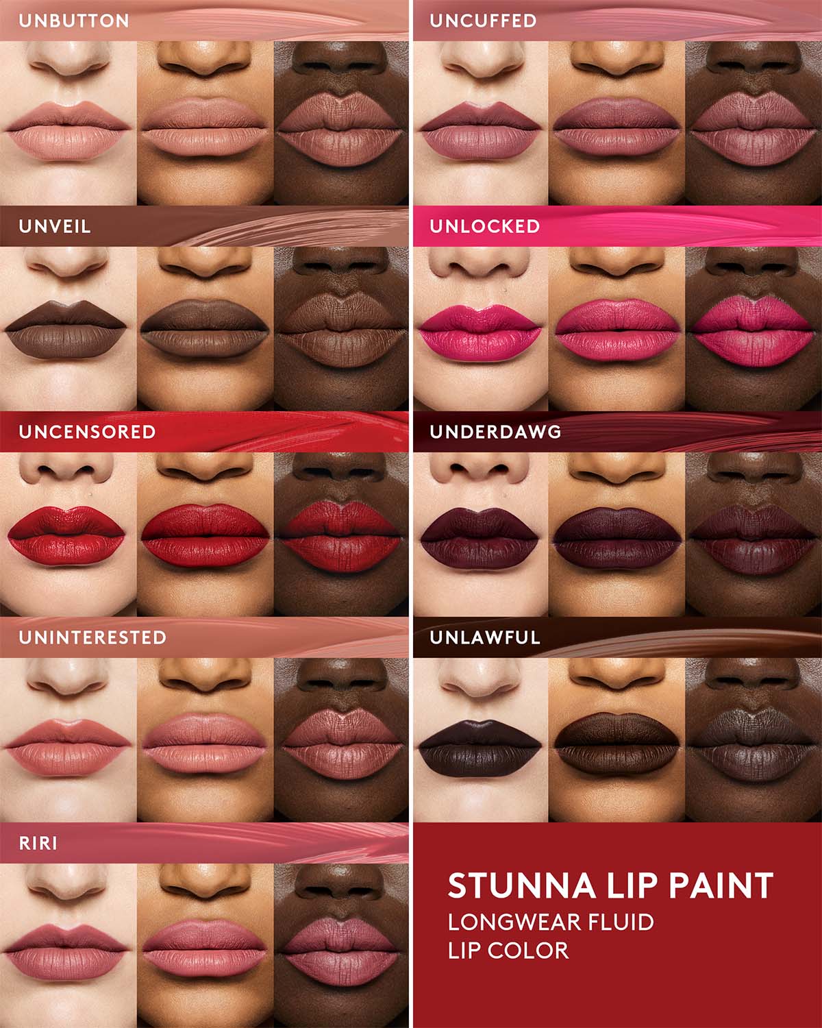 Stunna Lip Paint Longwear Fluid Lip Color ?? Underdawg - Image 7