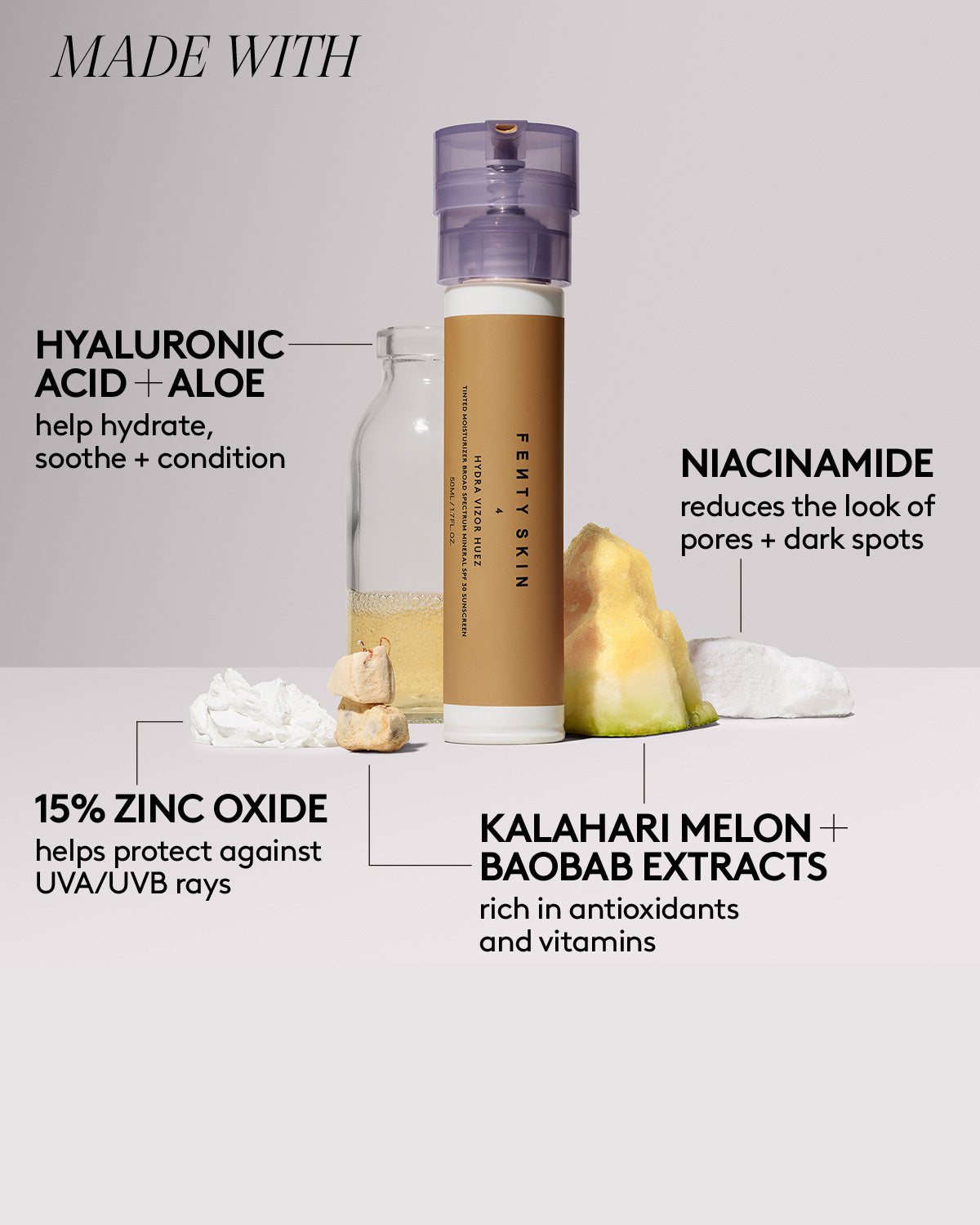Hydra Vizor Huez Tinted Moisturizer Broad Spectrum Mineral SPF 30 Sunscreen Refill ?? 10 - Image 6