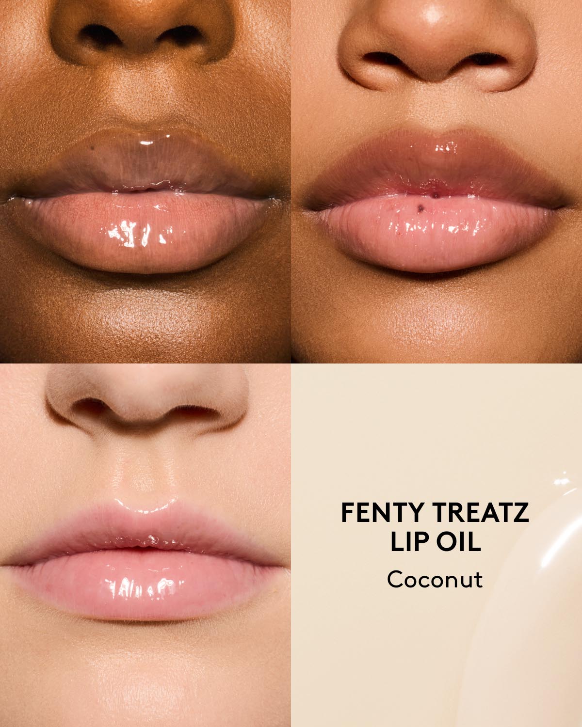 Fenty Treatz Hydrating + Strengthening Lip Oil ?? Coconut - Image 2