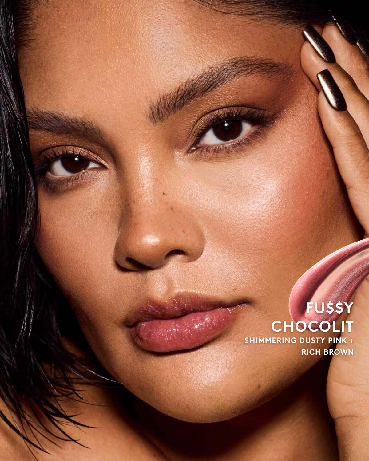 Gloss Bomb Swirl Twisted Lip Luminizer ?? Fu$$y Chocolit - Image 2
